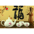 Hot Sale Milk Glass Teaware of Chinese Style